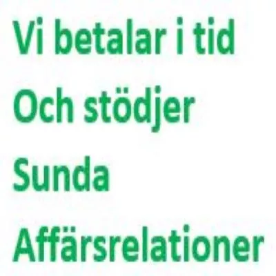 Betala i tid